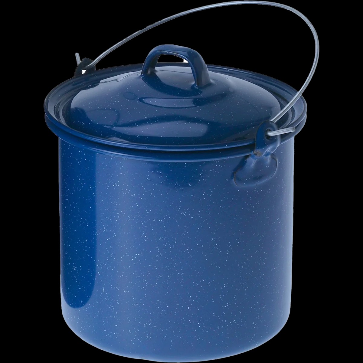 1.75 Qt. Straight Pot With Lid - Blue