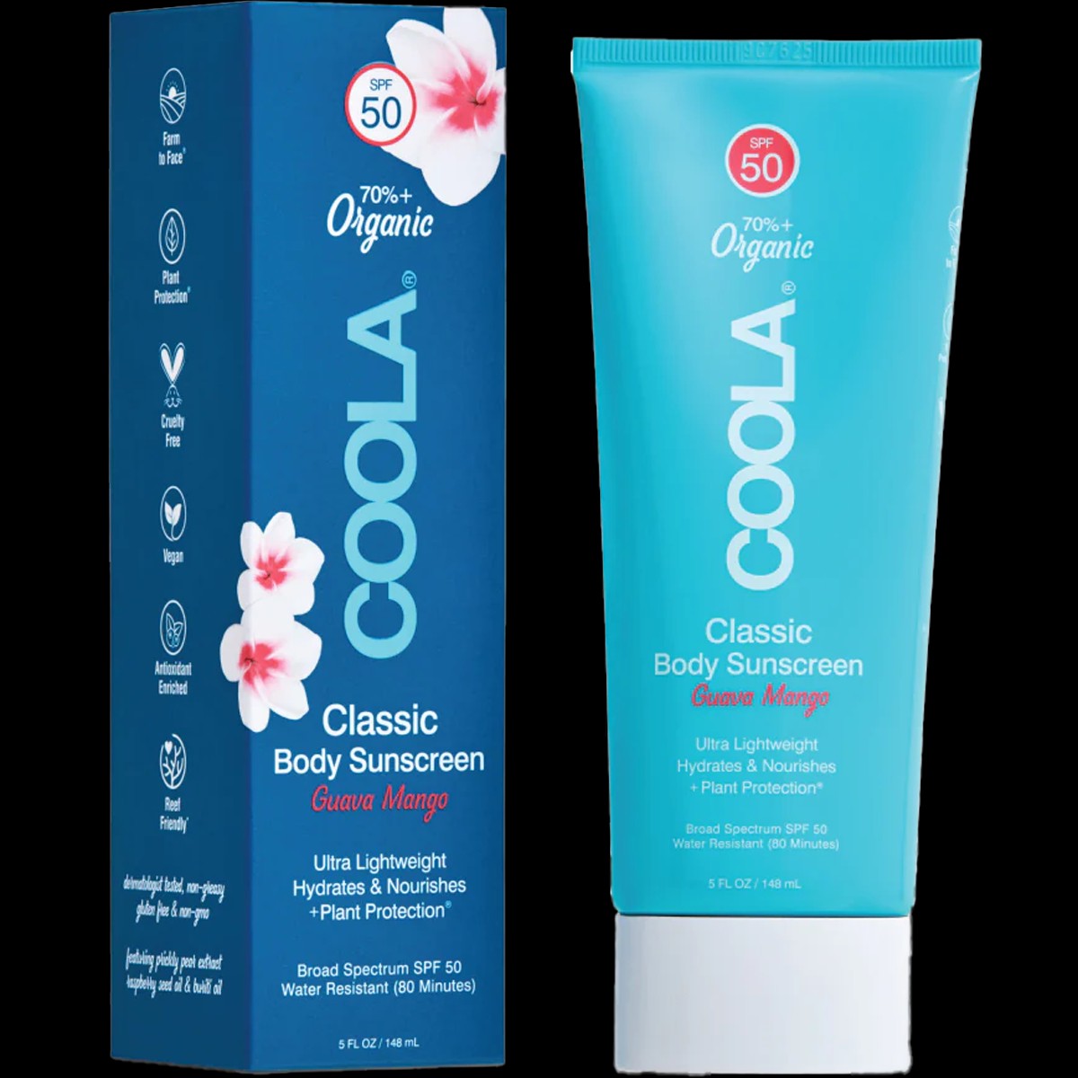 Classic Body Organic Sunscreen Lotion SPF 50